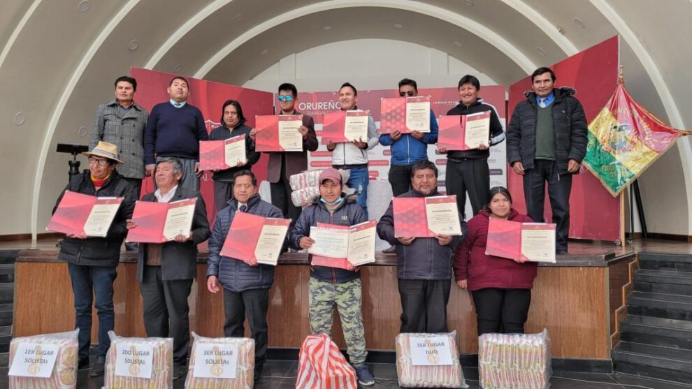 Festival Musical no videntes en Oruro