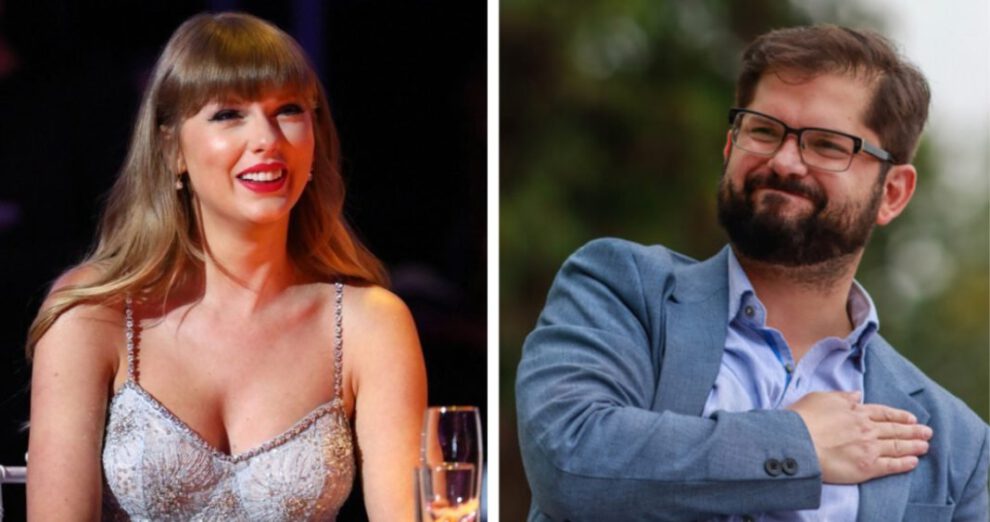 Presidente Boric solicita a Taylor Swift incluir a Chile en su gira