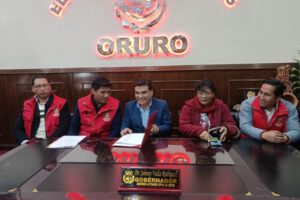 Capacitación en litio para funcionarios de Oruro
