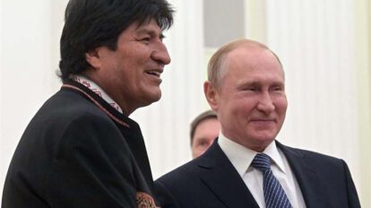 Evo Morales solidaridad con Putin ante crisis interna