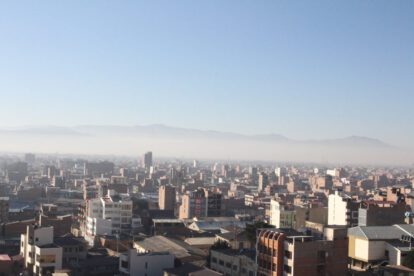 Calidad del Aire en Oruro durante la noche de San Juan 2023
