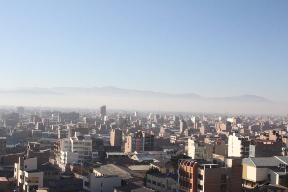Calidad del Aire en Oruro durante la noche de San Juan 2023