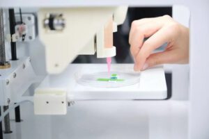 Pluma de impresión 3D para curación de heridas