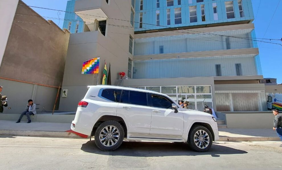 Vagonetas secuestradas utilizadas por el Comandante de la Policía y el Fiscal Departamental