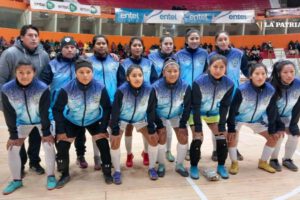 La selección de Oruro en el Campeonato Nacional de Futsal damas