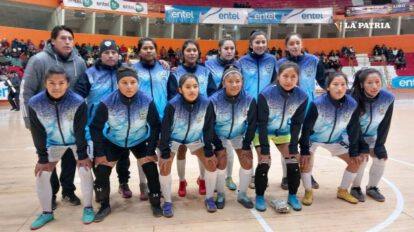 La selección de Oruro en el Campeonato Nacional de Futsal damas