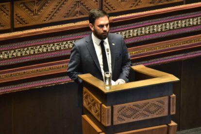 Interpelación a Eduardo Del Castillo en la Asamblea Legislativa