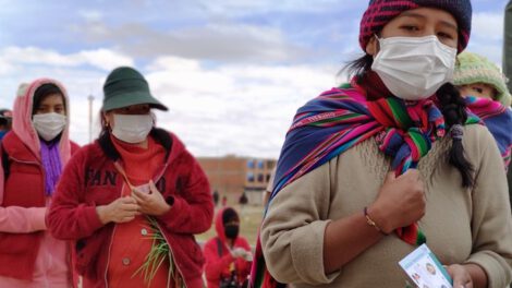 Uso de barbijo en Bolivia a partir del 1 de agosto