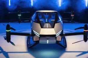 Coche volador GOVE presentado por China