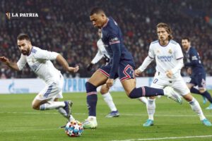 Mbappé en el PSG
