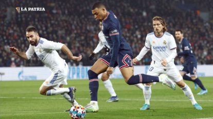 Mbappé en el PSG