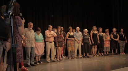 formación escénica para adultos mayores en Proyecto mARTadero
