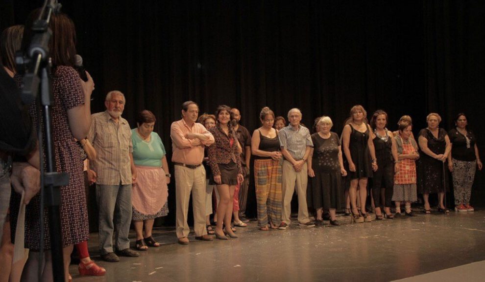 formación escénica para adultos mayores en Proyecto mARTadero