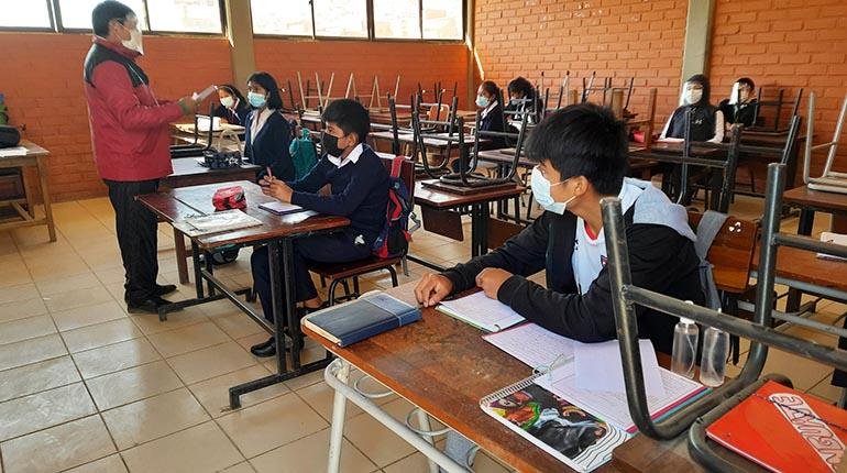 Protocolo de Bioseguridad en Escuelas en Cochabamba