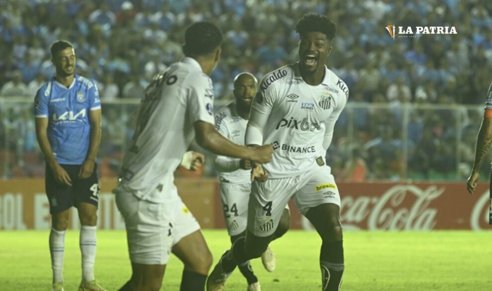 Blooming visita a Santos en la Copa Sudamericana
