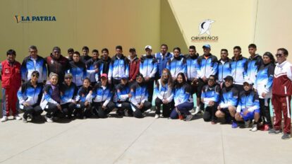 Torneo nacional de raqueta frontón en Sucre