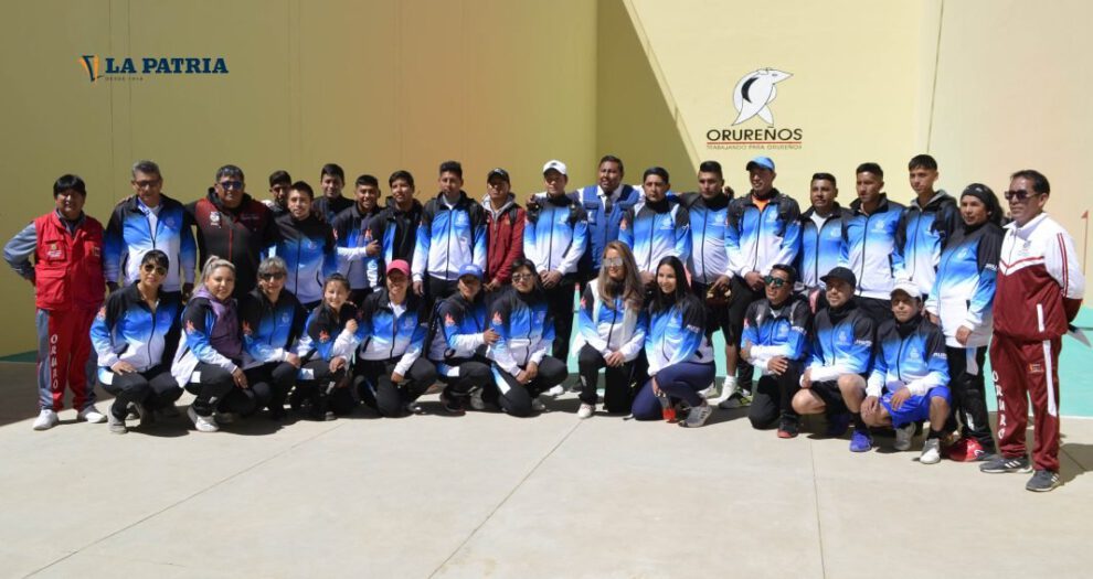 Torneo nacional de raqueta frontón en Sucre