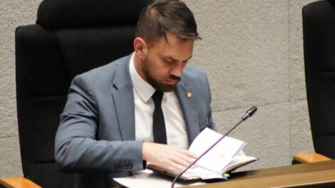 Destitución del Ministro de Gobierno Eduardo Del Castillo
