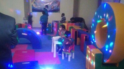 Sala de estimulación multisensorial para estudiantes con discapacidad