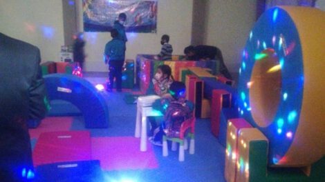 Sala de estimulación multisensorial para estudiantes con discapacidad