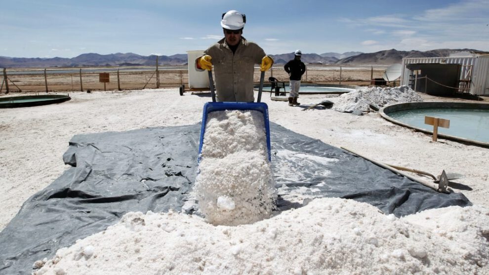 Industrialización del litio en Bolivia