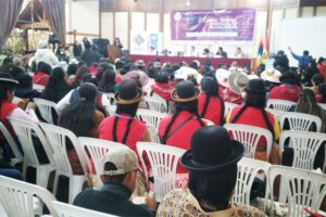 Cumbre Nacional de Mujeres Autoridades en Cochabamba