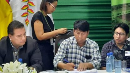 Control de producción de oro en el departamento del Beni