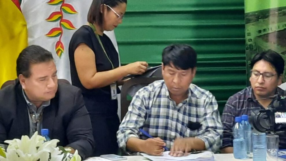 Control de producción de oro en el departamento del Beni