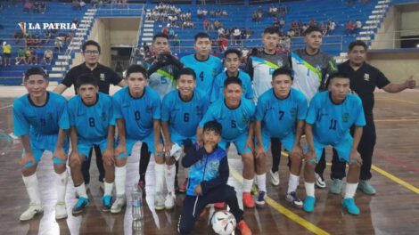 Oruro goleando a Riberalta en el torneo nacional de selecciones de futsal Sub-18