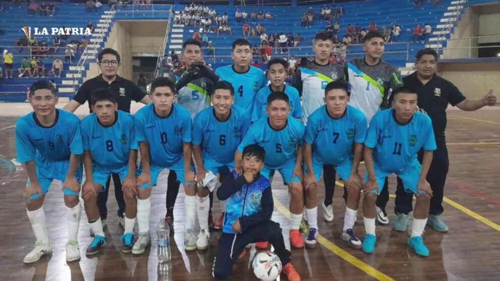 Oruro goleando a Riberalta en el torneo nacional de selecciones de futsal Sub-18