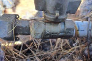 Congelamiento de medidores de agua en Oruro