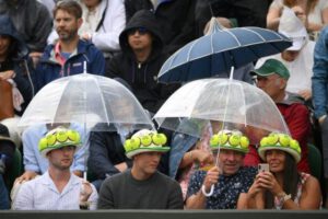 Lluvia arruina jornada en Wimbledon