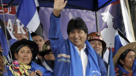 Evo Morales campaña 2020