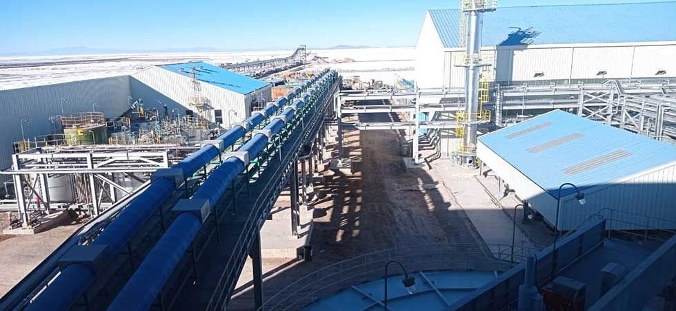 Planta Industrial de Carbonato de Litio en Bolivia