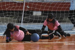 Oruro campeón nacional de goalball en la rama femenina