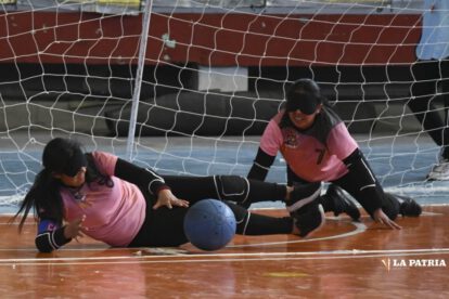 Oruro campeón nacional de goalball en la rama femenina