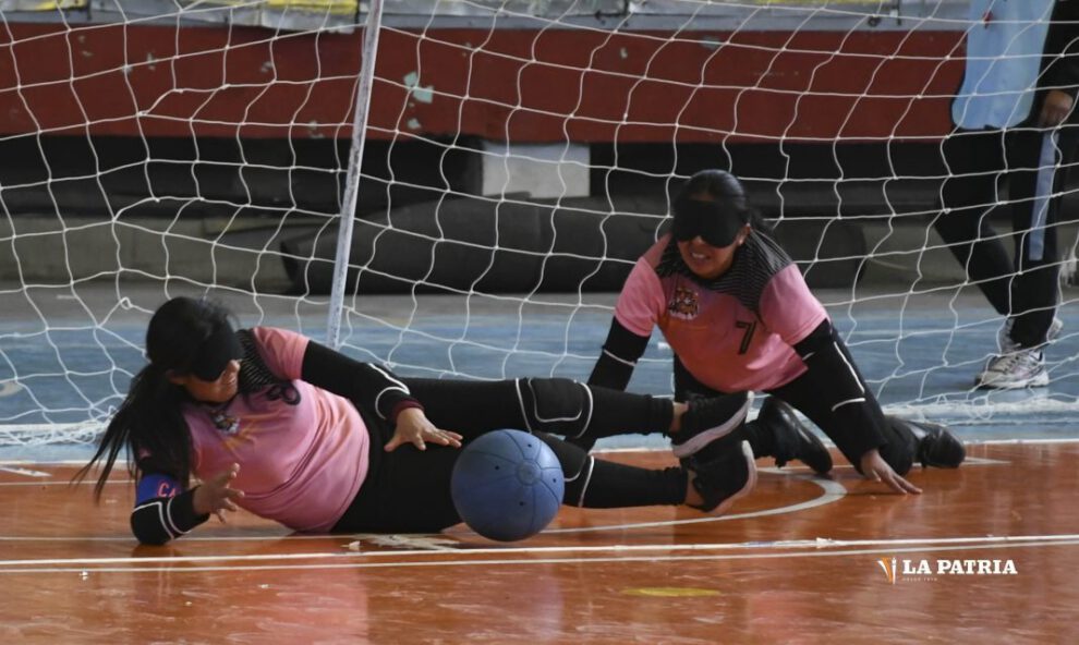 Oruro campeón nacional de goalball en la rama femenina