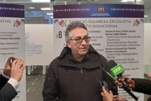 El viceministro de Coordinación Gubernamental, Gustavo Torrico, habla sobre elecciones judiciales
