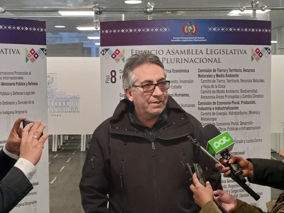 El viceministro de Coordinación Gubernamental, Gustavo Torrico, habla sobre elecciones judiciales