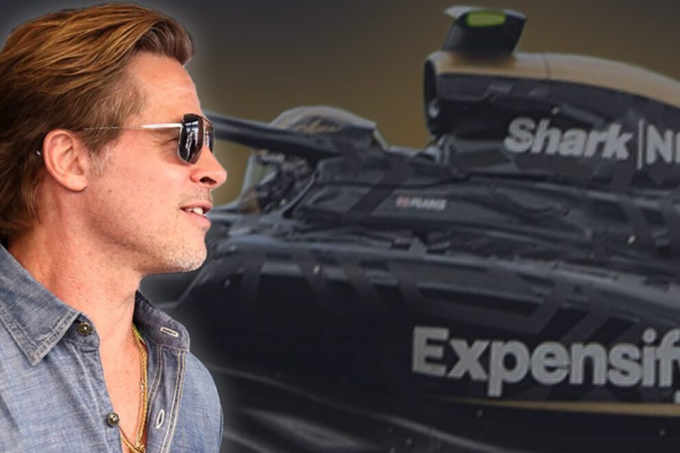Brad Pitt Fórmula 1 en Silverstone
