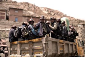 Minería del estaño en Llallagua