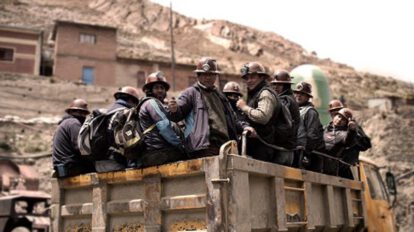 Minería del estaño en Llallagua
