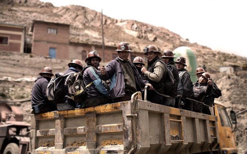 Minería del estaño en Llallagua