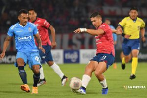 Amaral fue parte del equipo de Wilstermann en el cotejo que jugó contra Blooming