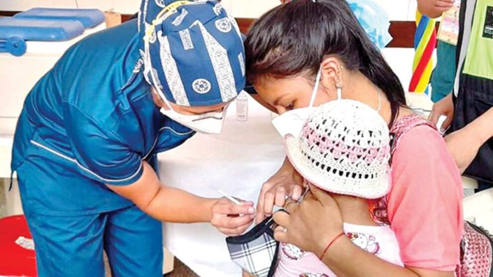 Vacunación contra la influenza en Bolivia