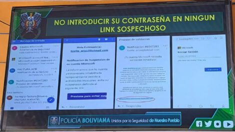 Estafas cibernéticas en La Paz