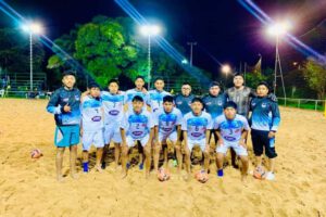 Torneo Nacional de Fútbol Playa Sub 20 en Santa Cruz