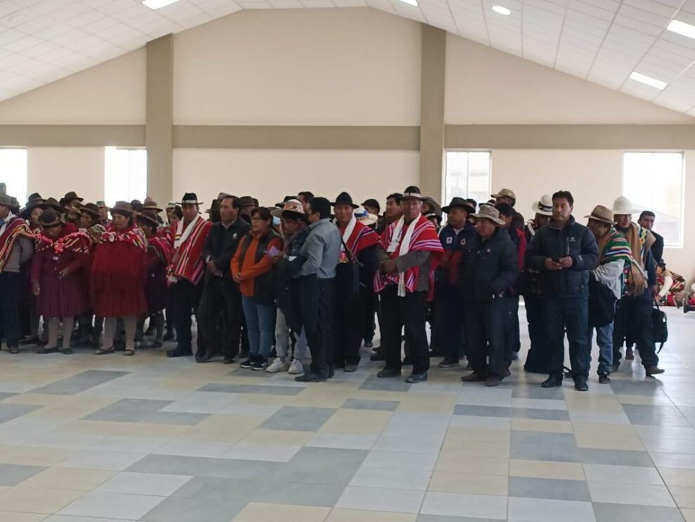 doble vía Oruro-Challapata