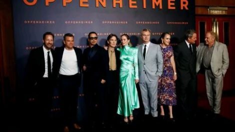 Premiere mundial de Oppenheimer en París