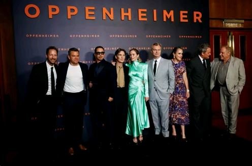 Premiere mundial de Oppenheimer en París
